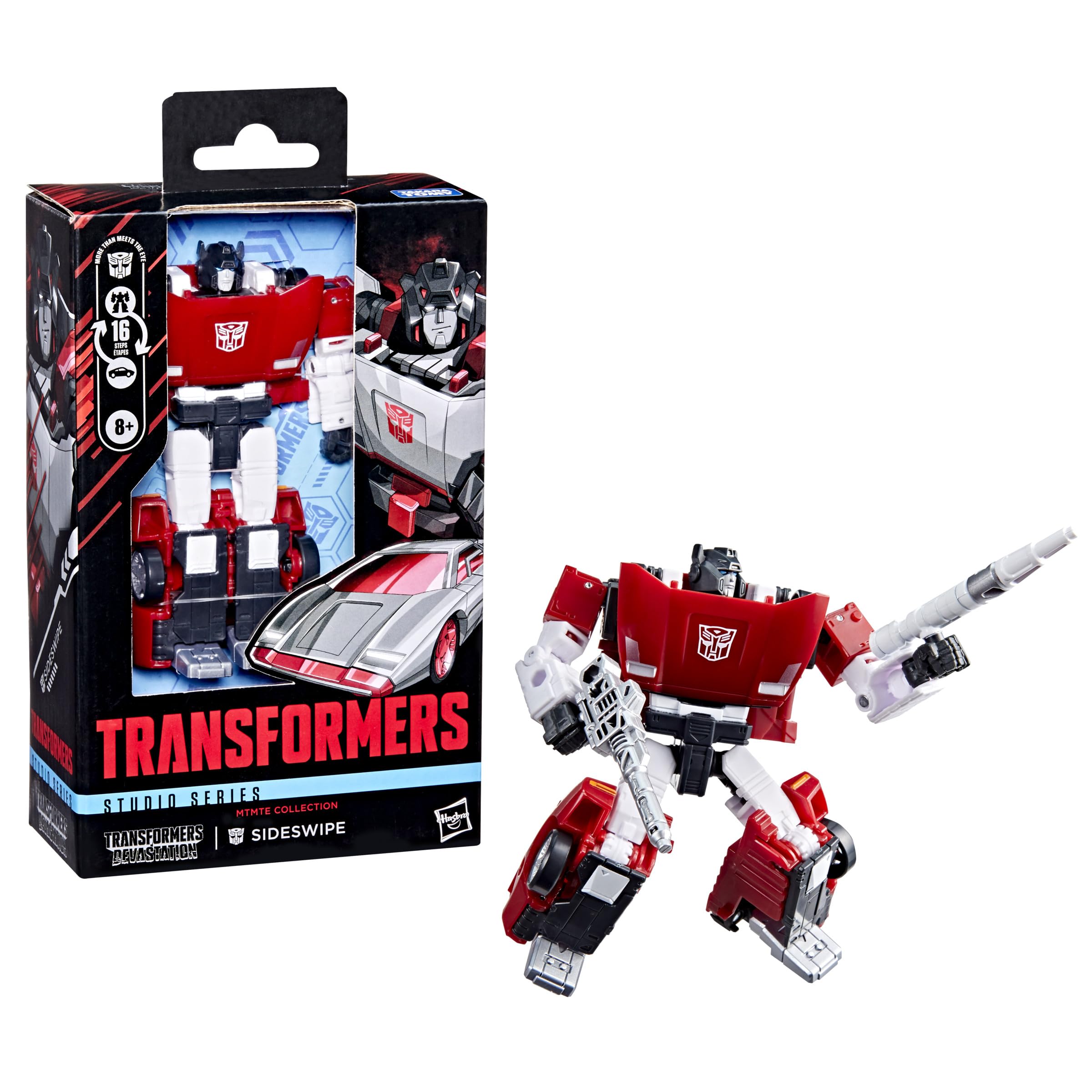 Série Transformers Studio Devastation Sideswipe 11 Cm - Carrefour