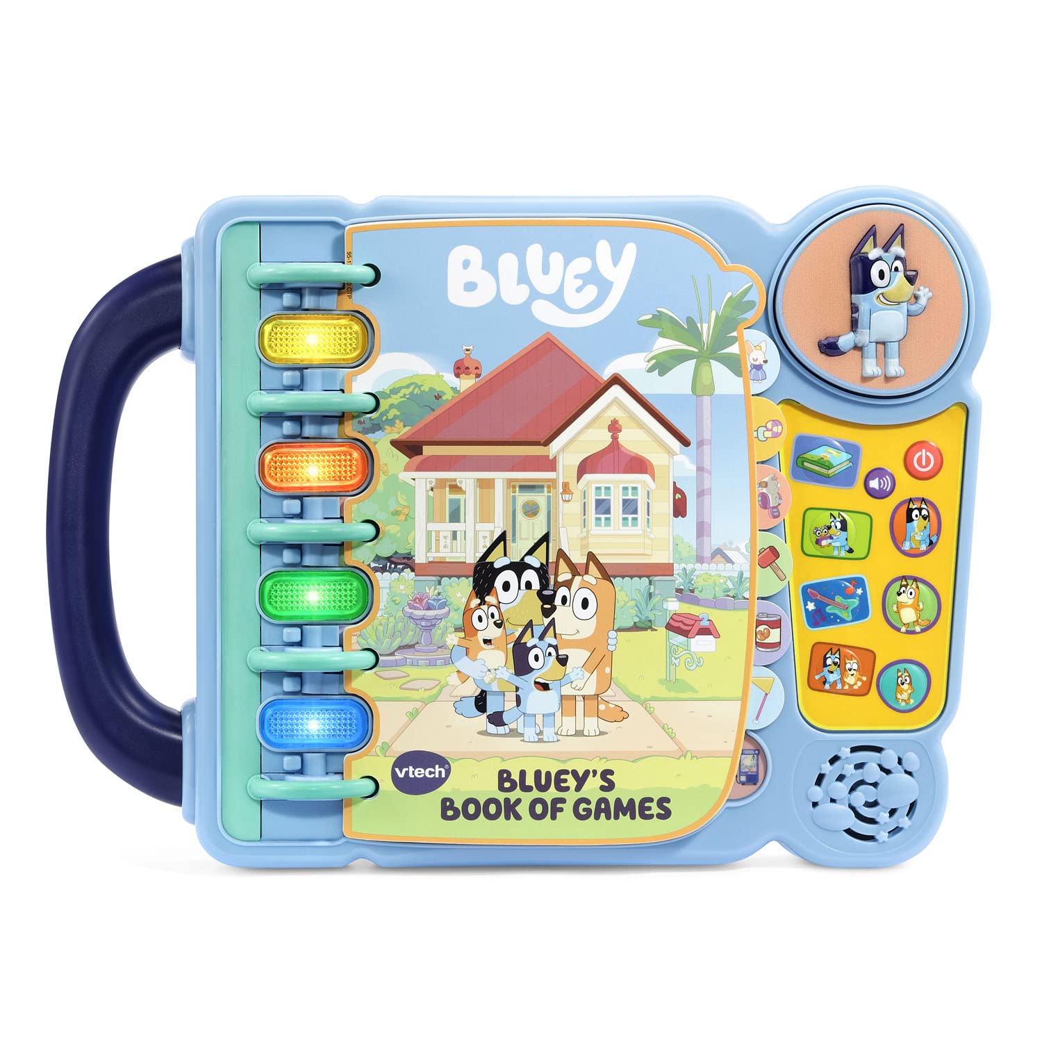 Reserve O Livro De Jogos Da Vtech Bluey Bluey Para Crianças De 3 A 6 Anos