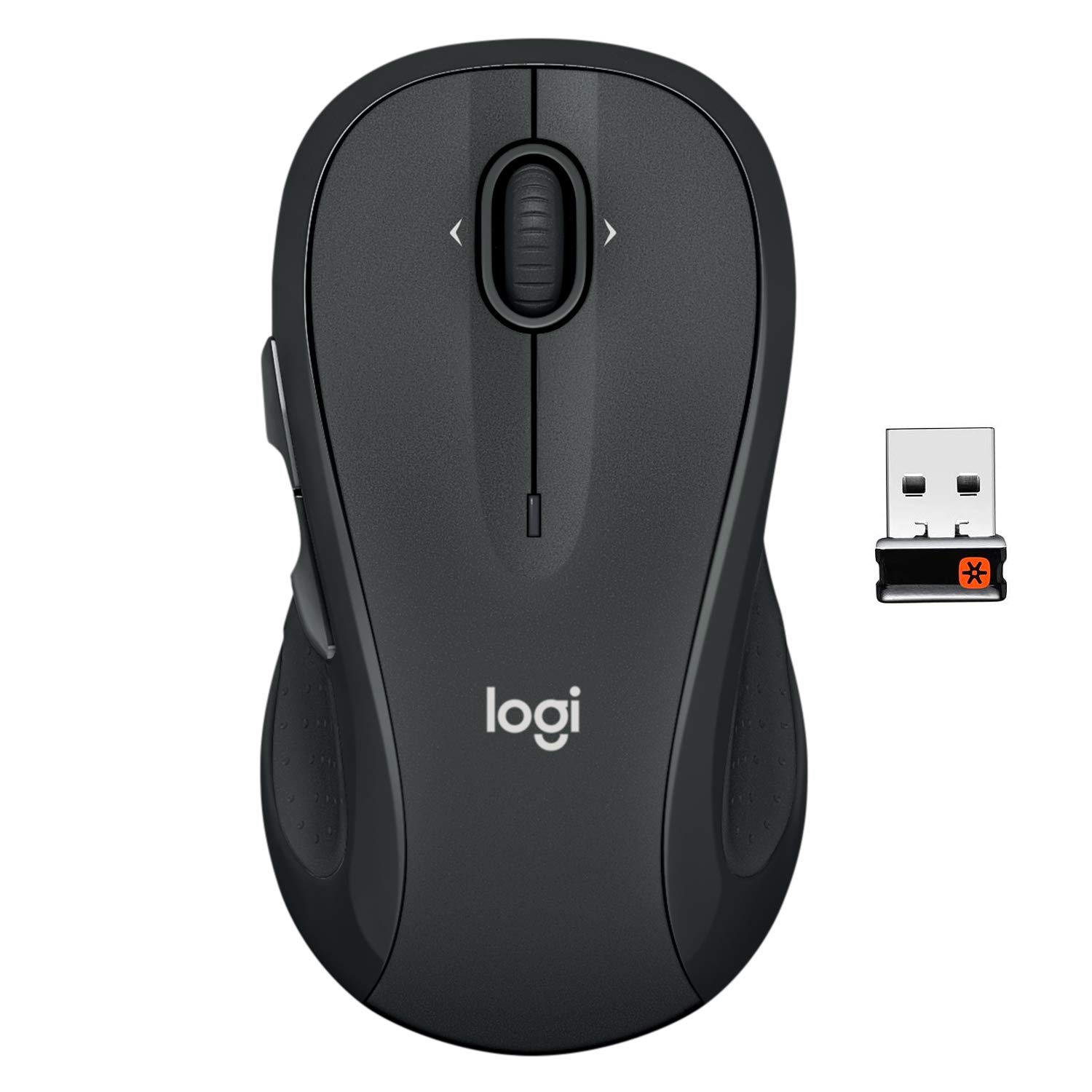 Mouse De Computador Sem Fio Logitech M510 Para Pc - Graphite