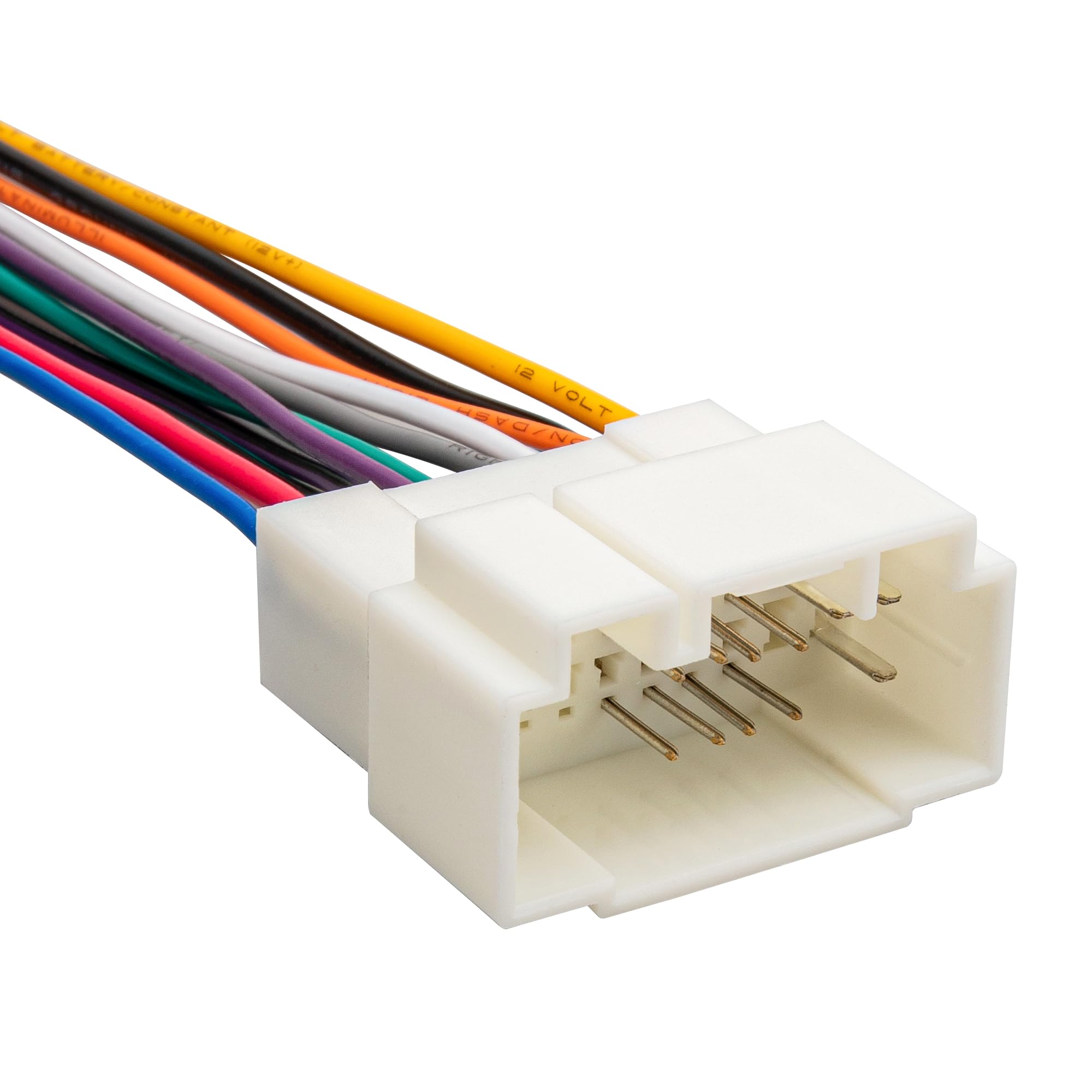 Chicote De Fiação De Rádio Red Wolf Para Honda Civic Accord Odyssey