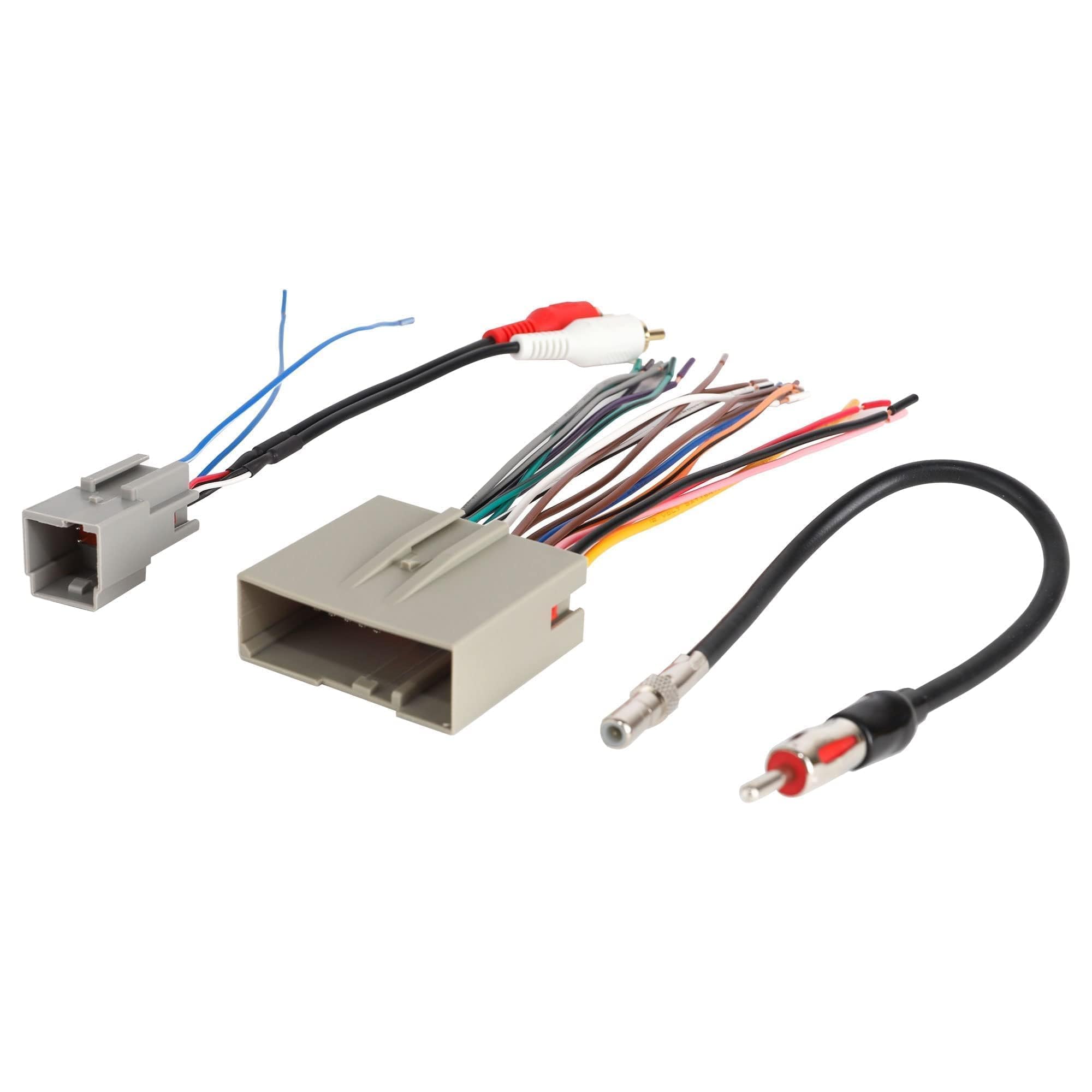 Conector De Cablagem Estéreo De Rádio De Carro Para Ford 2006-2012