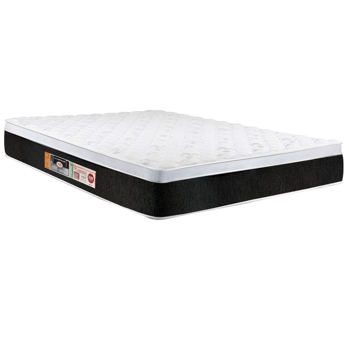 Colchão Castor D45 Black e White AIR Casal 138