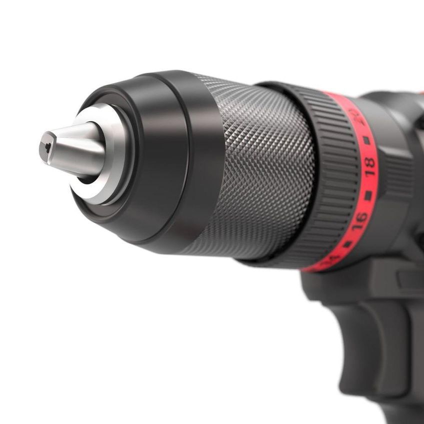 Parafusadeira-furadeira De Impacto 20v Kress Kuc30.1 Bl Motor Combo Completo, Potente E Profission - imagem 5
