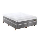 Colchão Motion 28 Articulavel Com Vibro - Latex E Molas Medida Queen 158x198cm Opcionais Box E Kit Spa