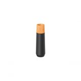 Moedor Tramontina De Sal E Pimenta Realce 19,7cm Preto Em Madeira Seringueira