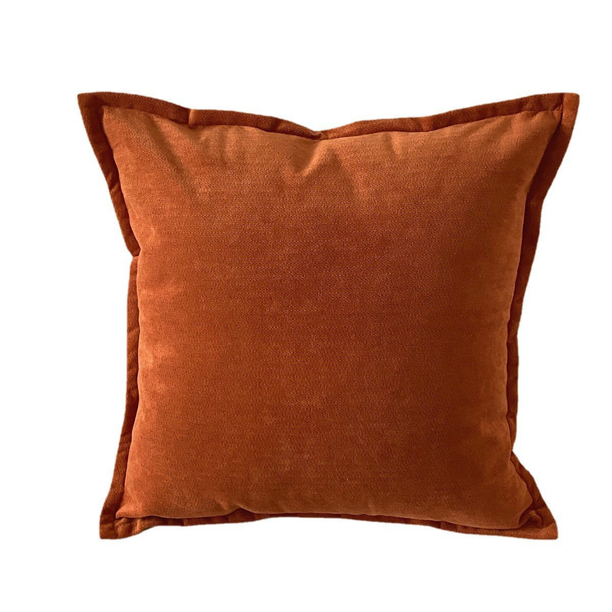 Capa De Travesseiro Nordic Minimalist Solid Color Velvet 45x45cm