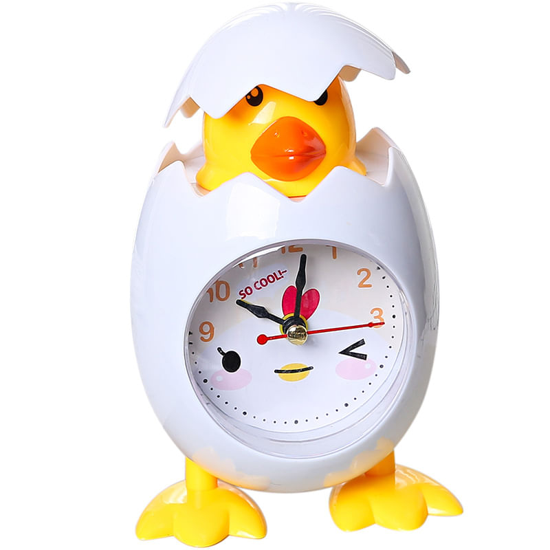 Despertador Creative Chick Shaped Quartz Movement Plastic