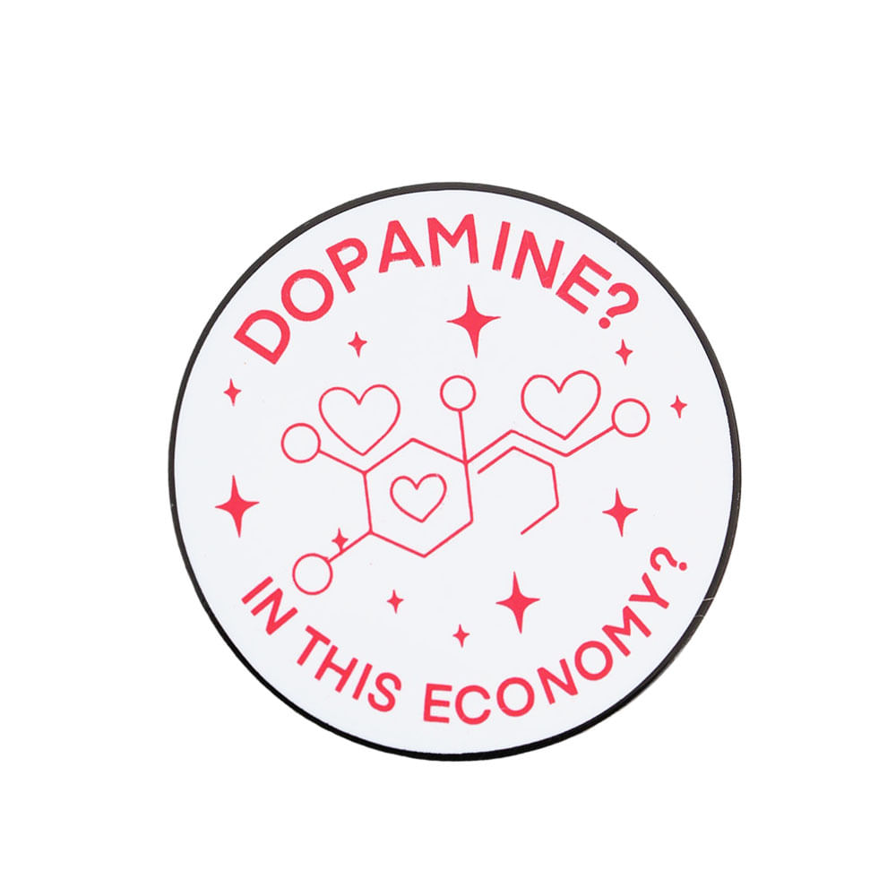 Brooch Pin Creative Dopamine Molecule Alloy Lapel Pin Bad