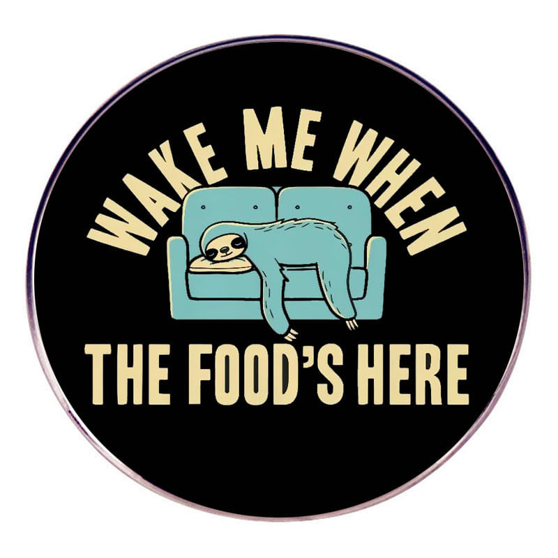 Alfinetes De Broche Funny Sloth Cartoon Alloy Lapel Badge