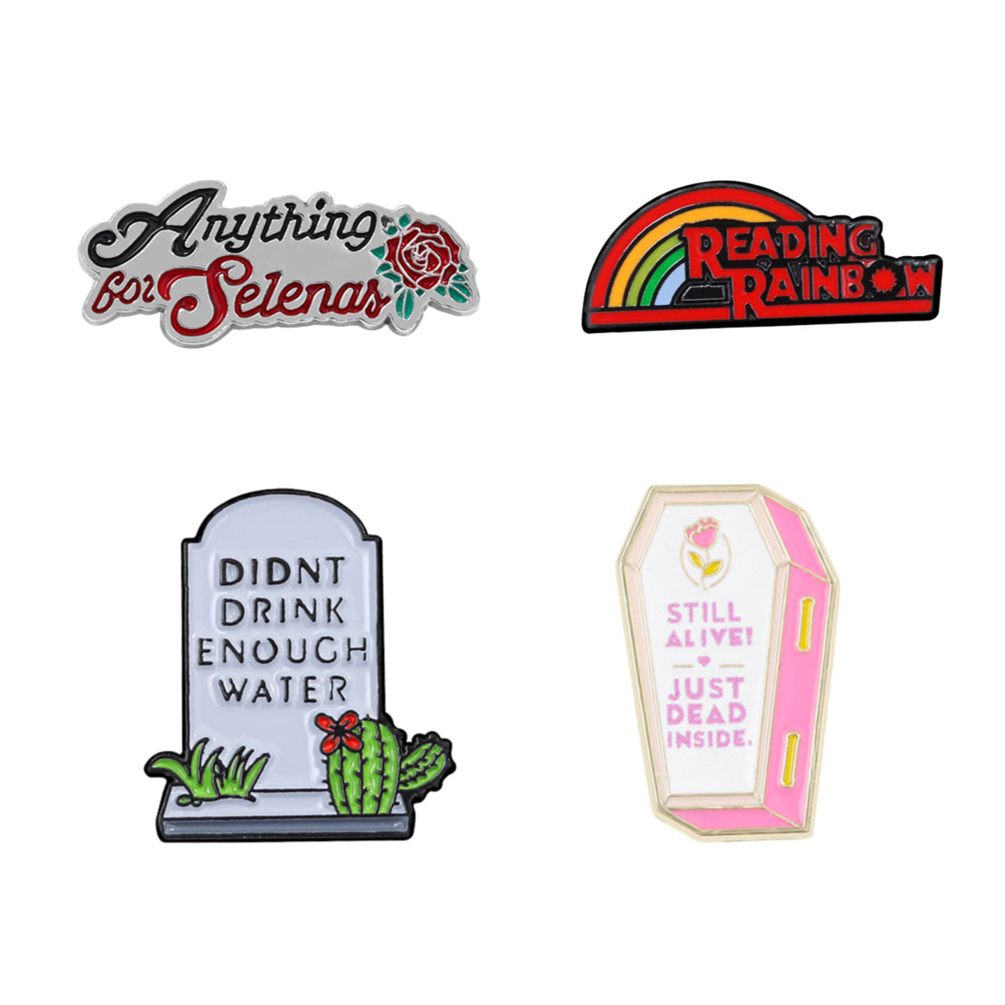 Conjunto De Alfinetes De Broche Creative Alloy Lapel Badges