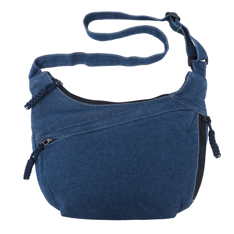 Bolsa Messenger Jeans, Moderna Para Mulheres, Bolsa De Ombro Casual