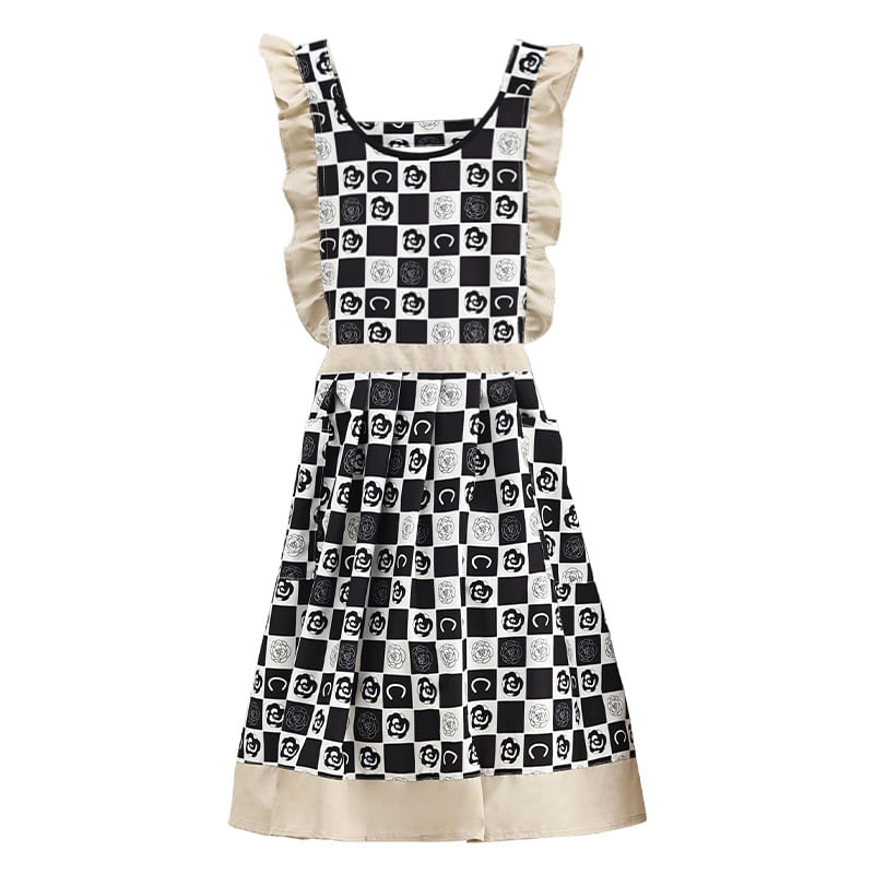 Avental Leve Estilo Coreano Para Mulheres De Poliéster