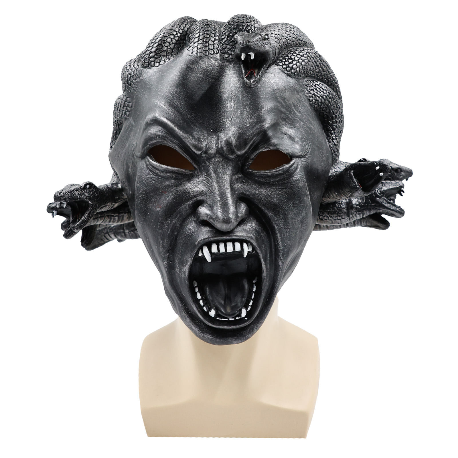 Máscara De Cosplay Medusa Snake Mythical Creature Resin Halloween