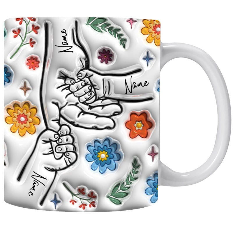 Caneca De Café Personalizada Mommy And Me Ceramic 350ml