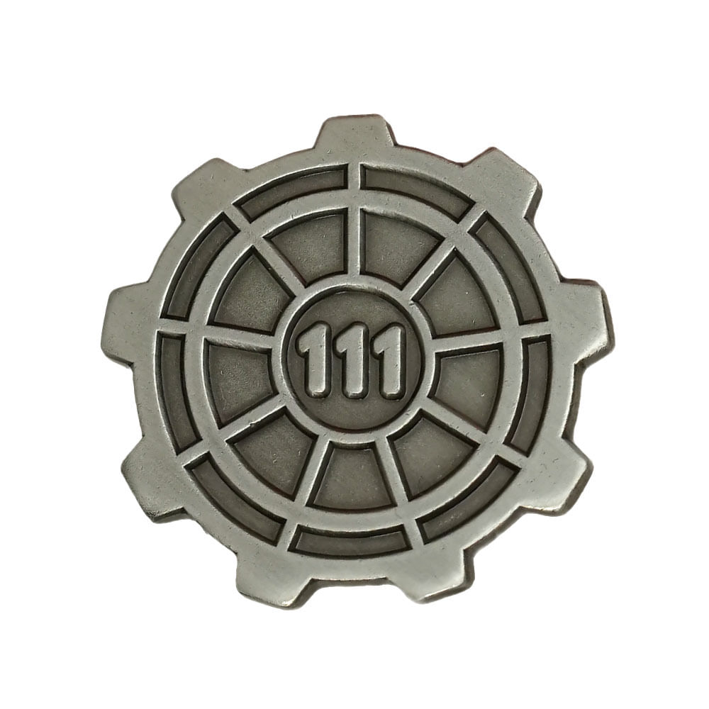 Blusa Com Design Retrô De Metal Gear Inspirada Em Brooch Vault Door