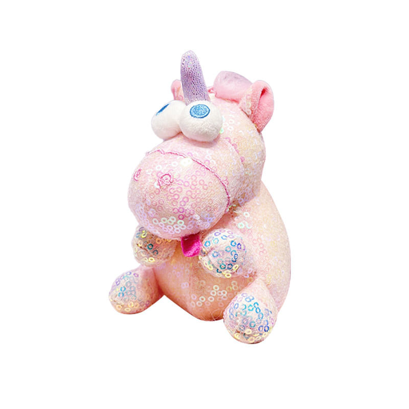 Chaveiro Sparkling Unicorn Plush Cartoon Chaveiro