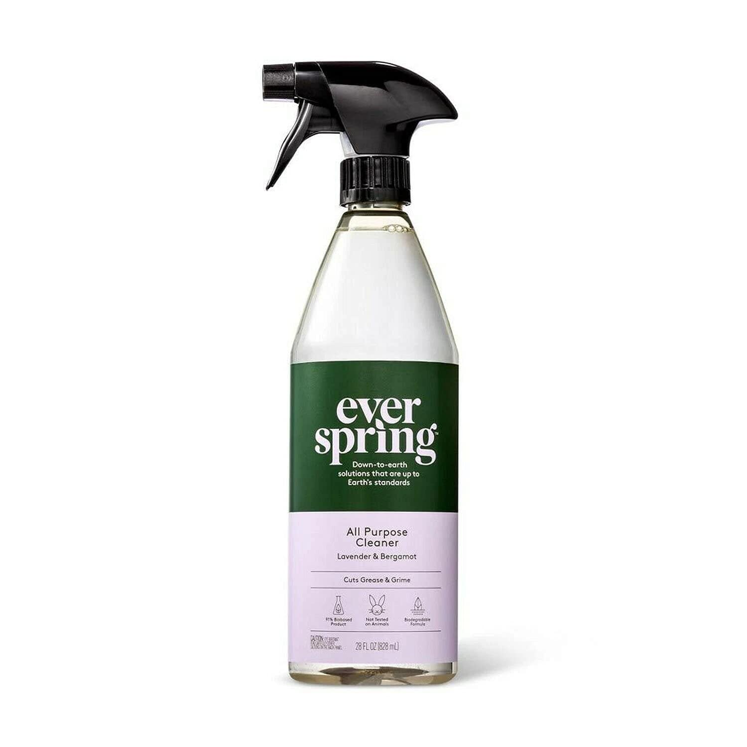 Limpador Multiuso Everspring Lavender &amp; Bergamota 828ml