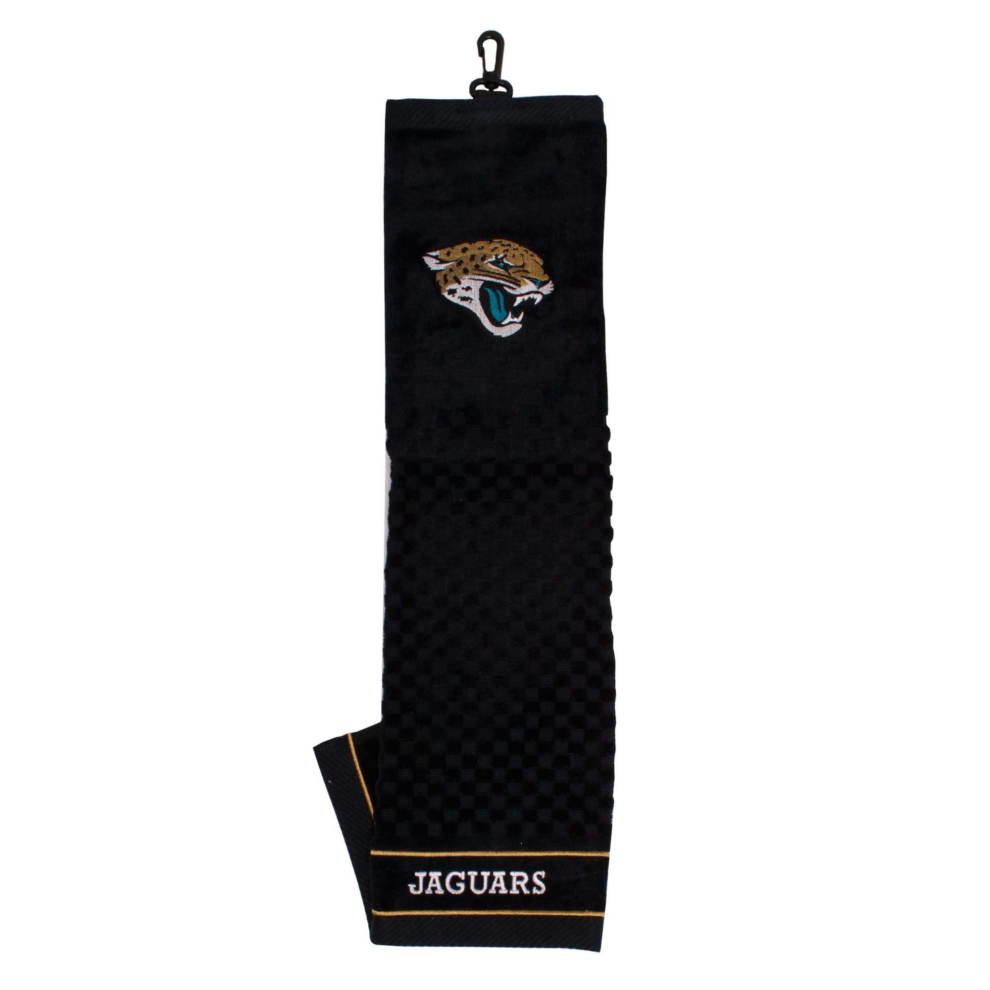Toalha De Golfe Team Golf Nfl Jacksonville Jaguars Bordada