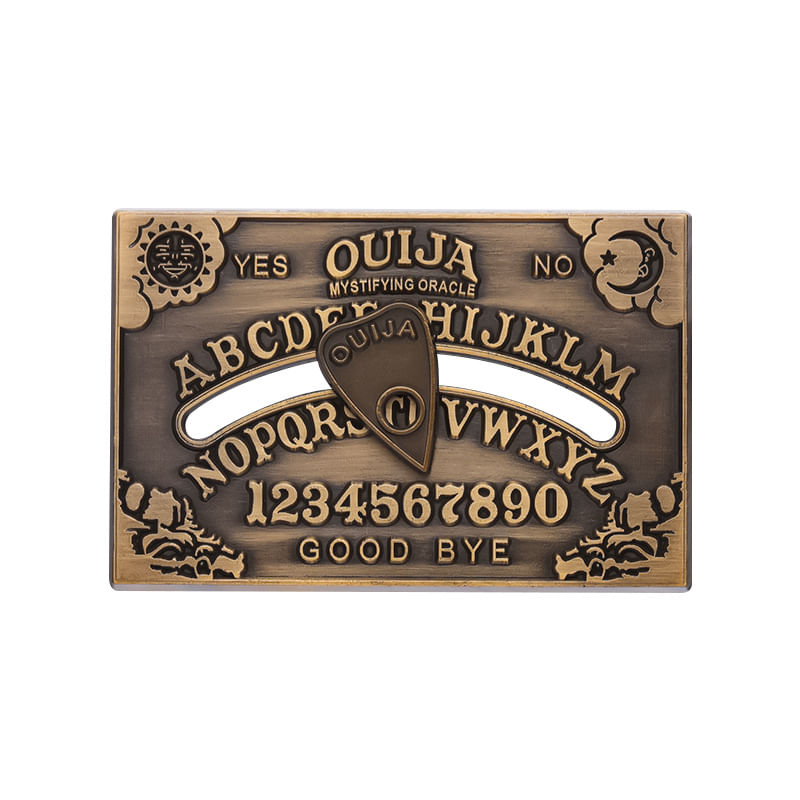 Alfinetes De Broche Vintage Ouija Board Alloy 5x3,3 Cm 17g