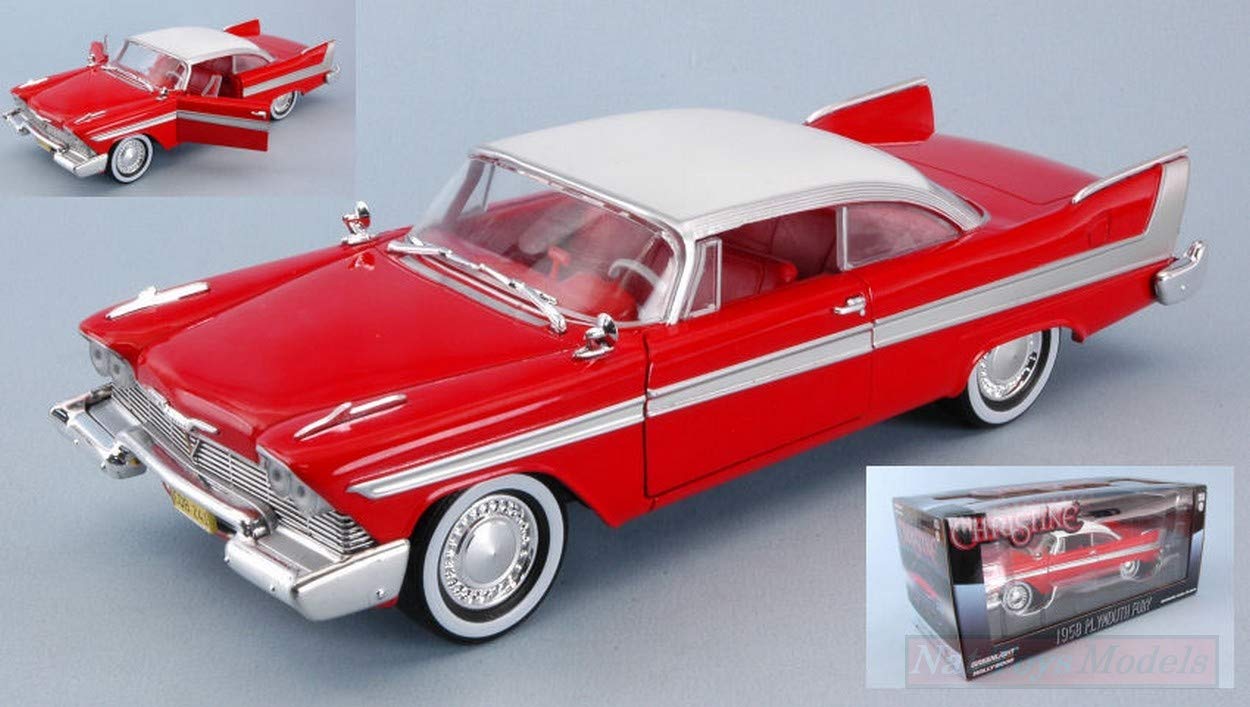 Modelo Em Escala New Plymouth Fury 1958 Christine 1:24