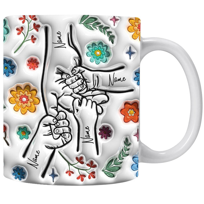 Caneca De Café Personalizada Mommy And Me Ceramic 350ml