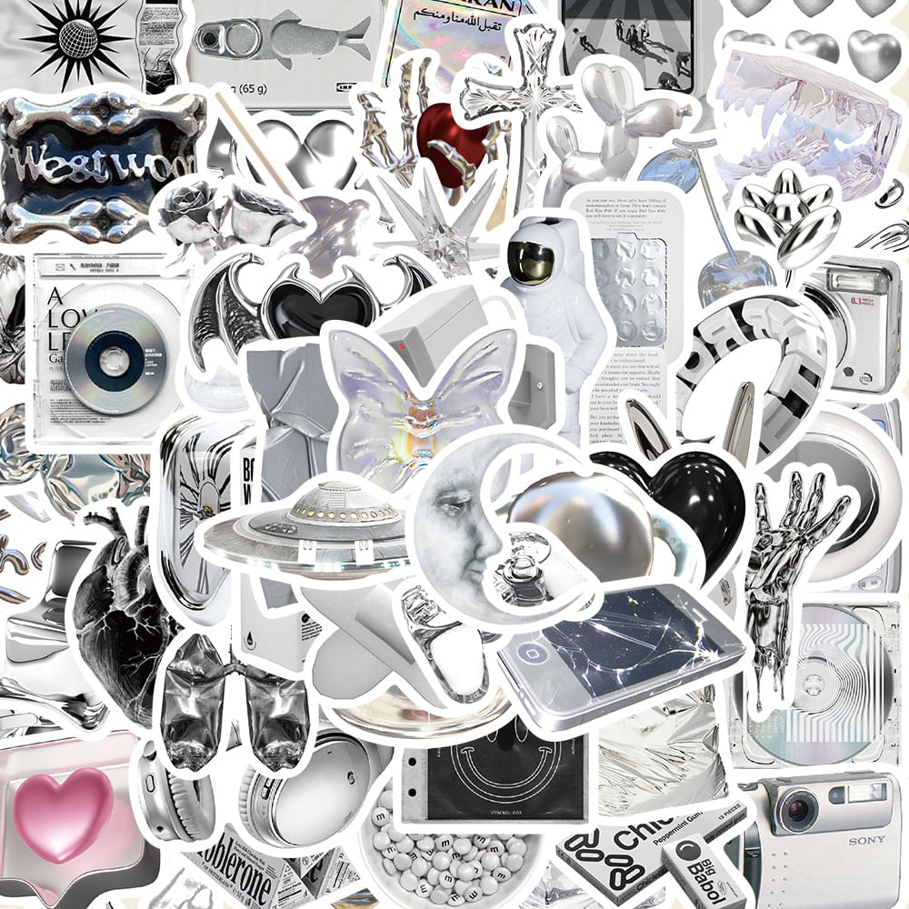 Adesivos Holográficos Em Vinil De Renda Vintage Flower Arch X50