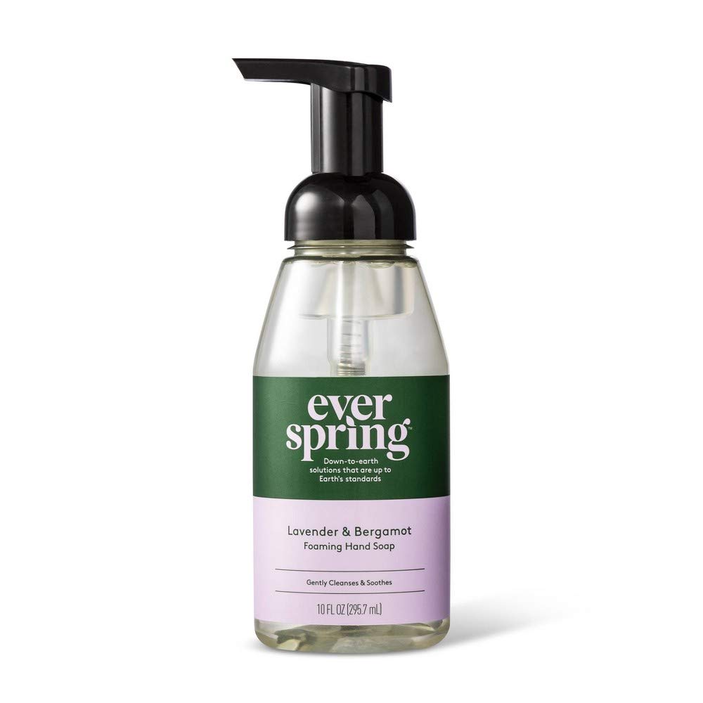 Sabonete Espumante Para Mãos Everspring Lavanda E Bergamota 300ml