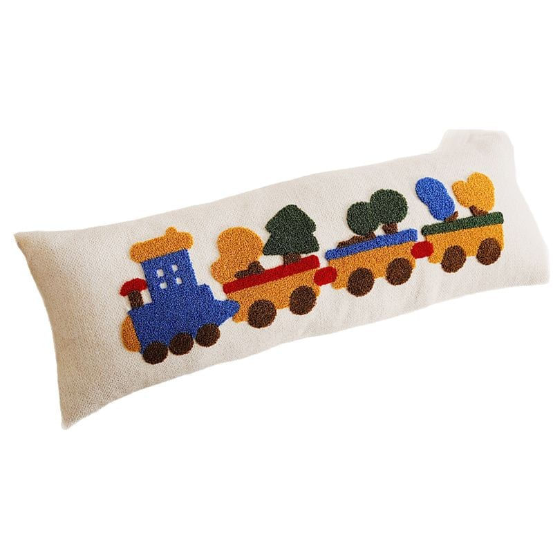 Fronha Cute Cartoon Train Long Soft Long 90x35cm