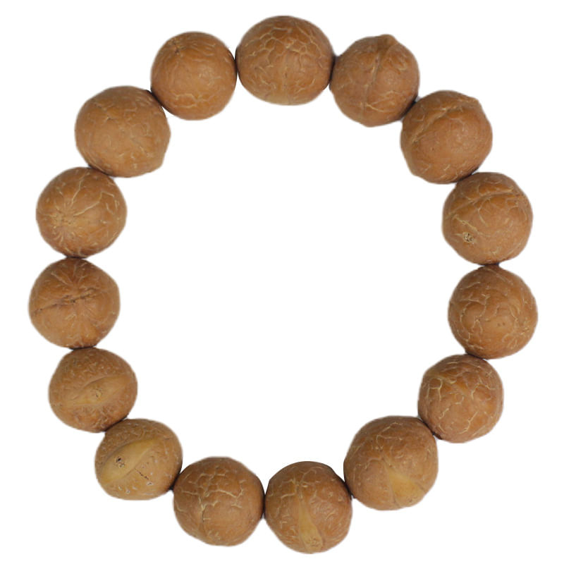 Pulseira Natural Phoenix Eye Bodhi Seed 16mm Beads