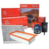 Kit Revisão Filtros Duster Captur Logan Sandero 1.6 2017/ Original Wega
