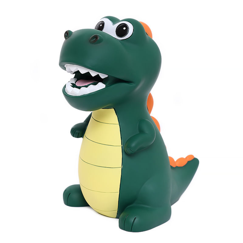 Dinosaur Coin Bank Home Piggy Bank Para Crianças De Tamanho Grande