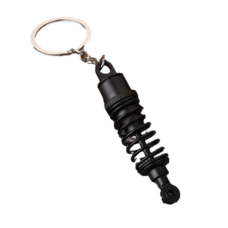 Chaveiro Creative Metal Shock Absorber Black Zinc Alloy