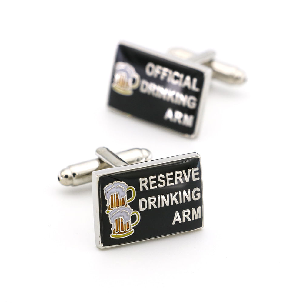 Cufflinks Creative Official And Reserve Drinking Arm