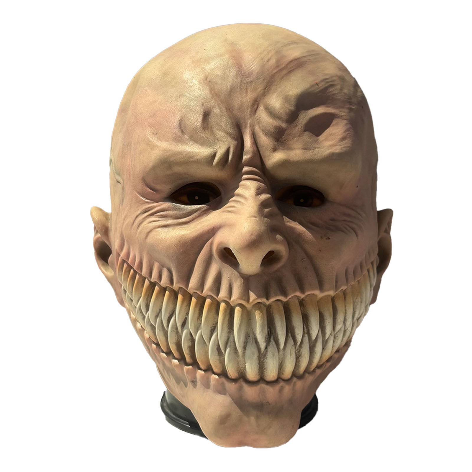 Máscara Evil Demon Clown Resin, Rosto Inteiro, Dentes Sorridentes