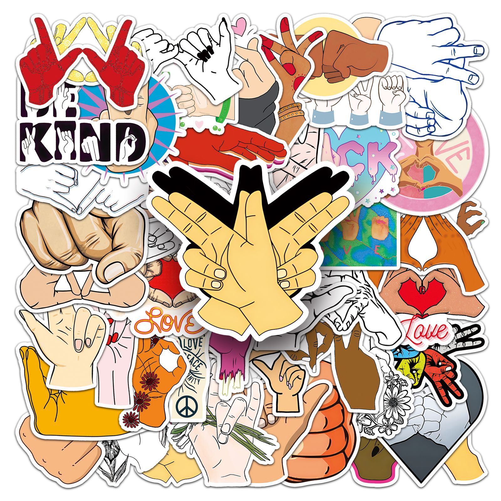 Adesivos Human Anatomy, 50 Peças, Decalques De Vinil Impermeáveis