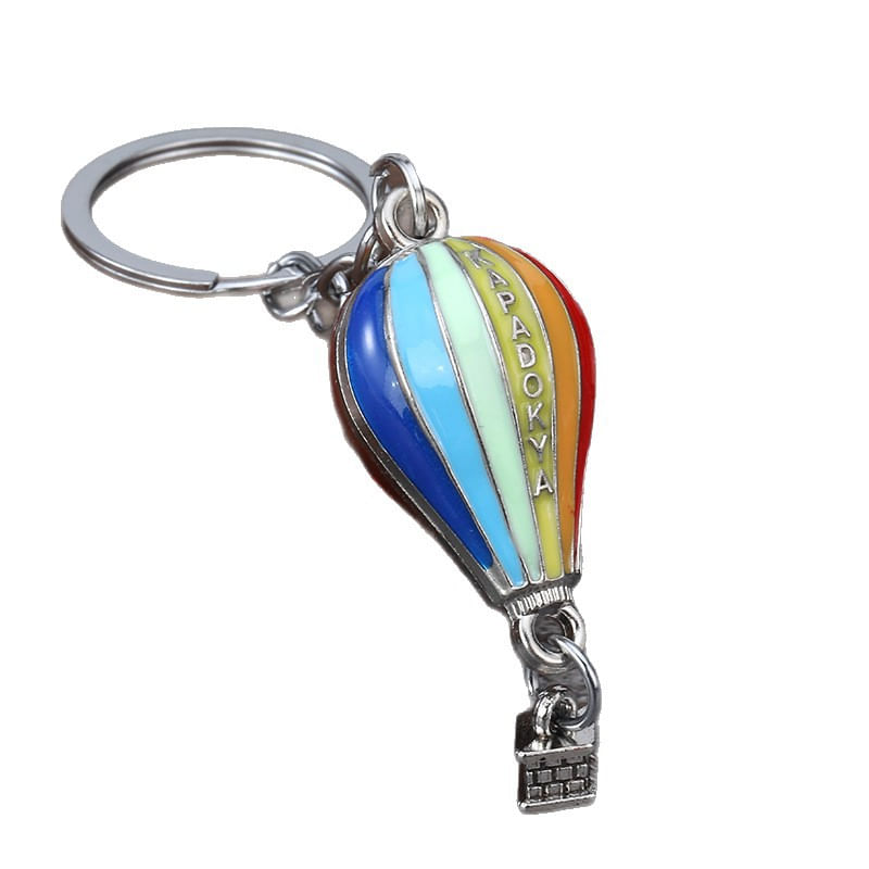 Chaveiro Creative Hot Air Balloon Com Liga De Zinco Cloud Charm