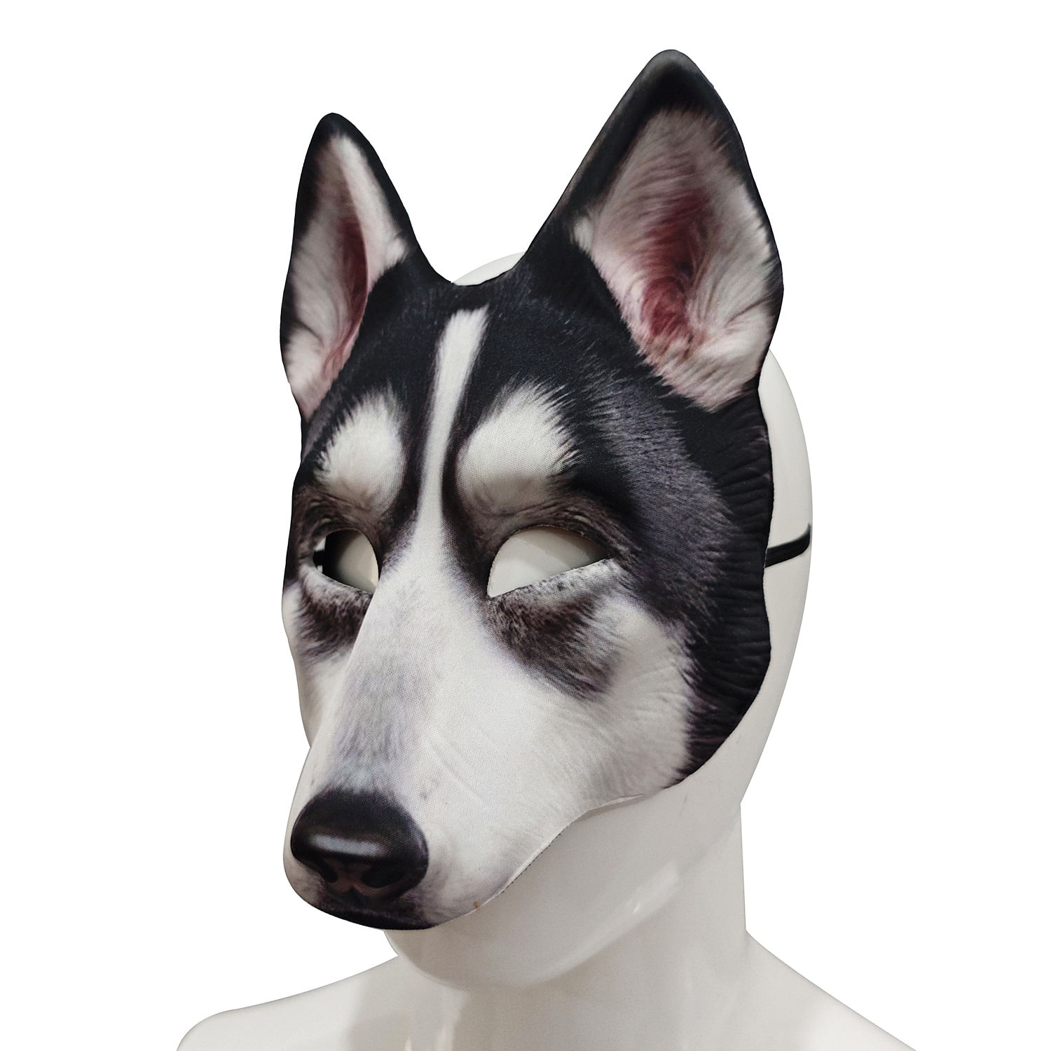 Máscara De Halloween Para Cães Husky, Material De Eva Para Adultos