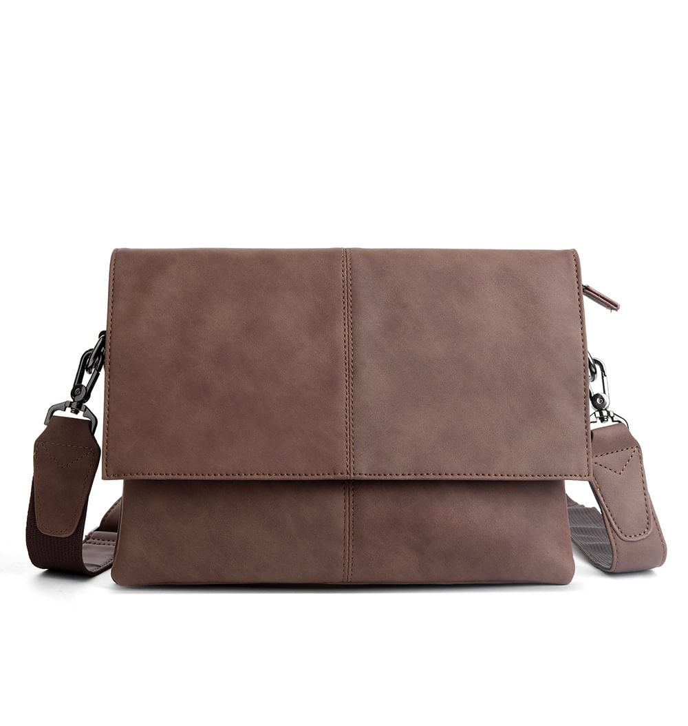 Bolsa Messenger, Couro Pu, Estilo Coreano, Tiracolo