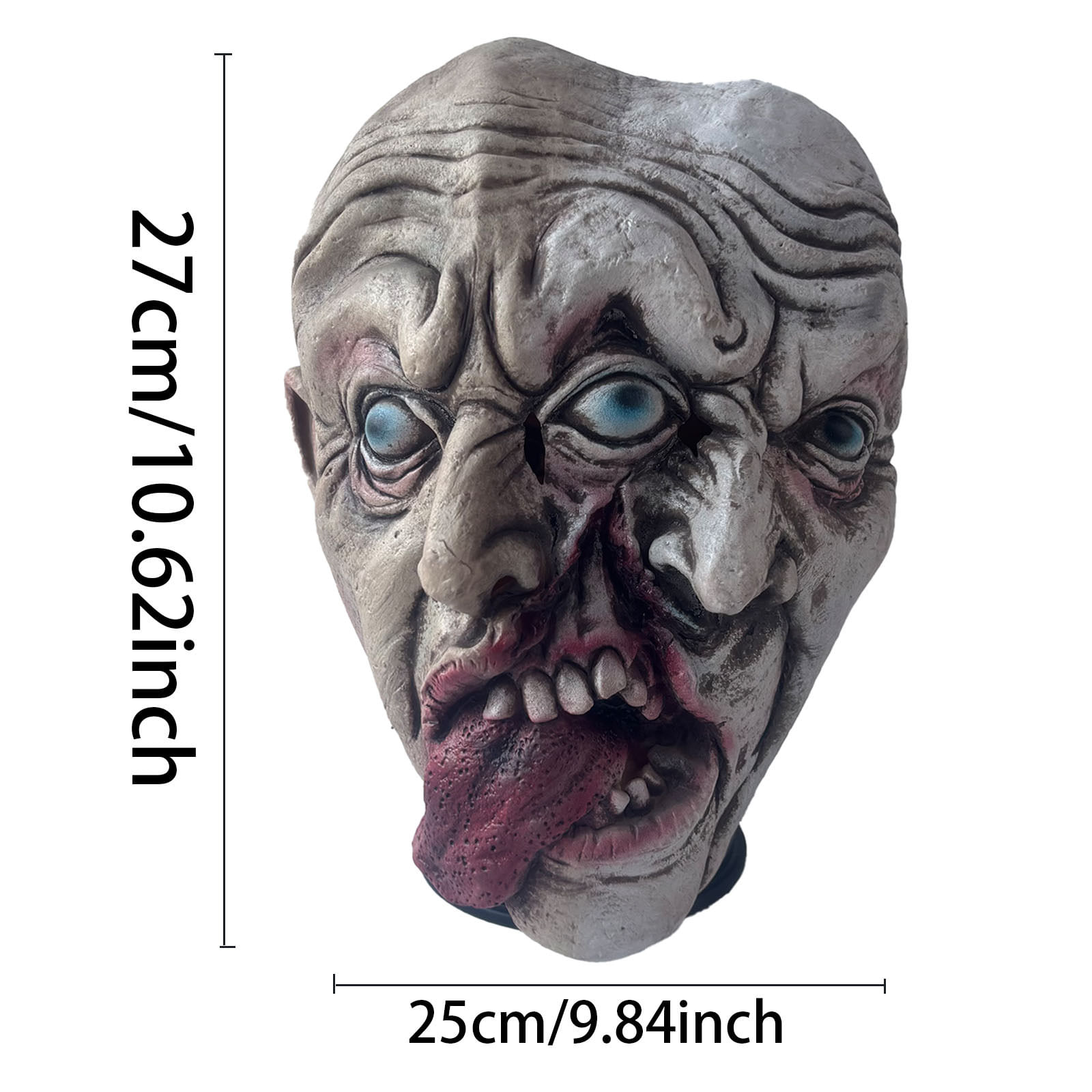 Monster Mask Resina De Criatura Aterrorizante De Três Olhos