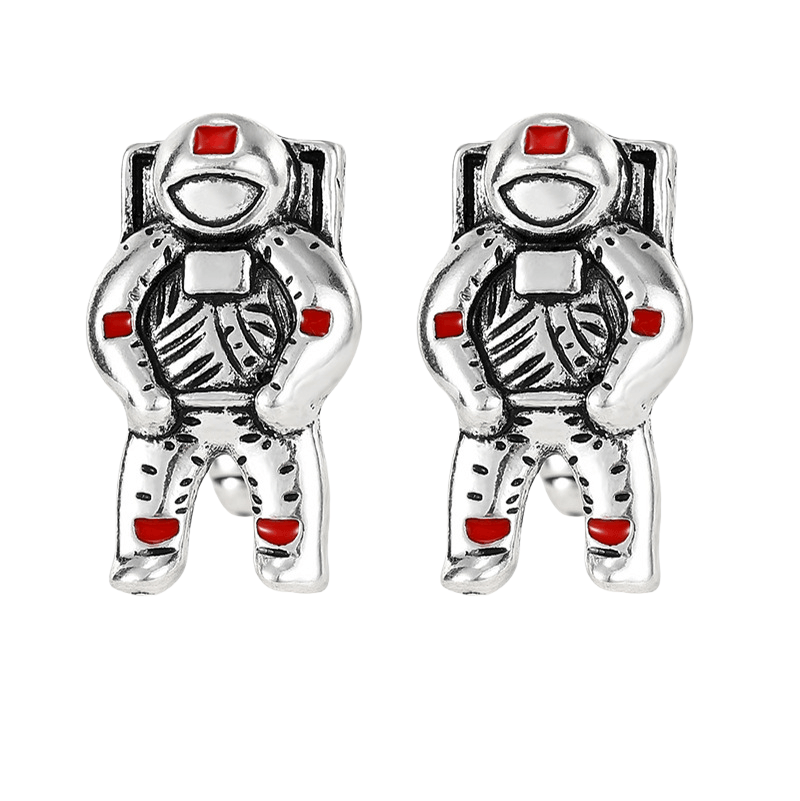Cufflinks Astronaut Creative Space Com Tema Espacial Para Homens