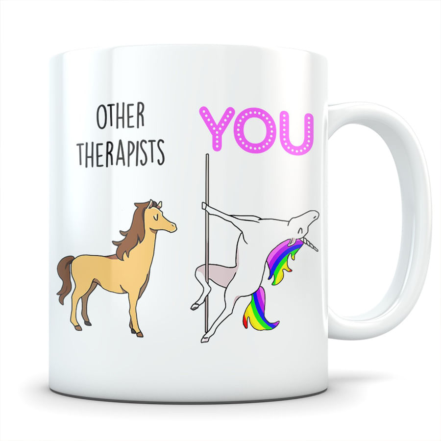 Caneca De Café Cerâmica Other Therapists Vs. You 350ml