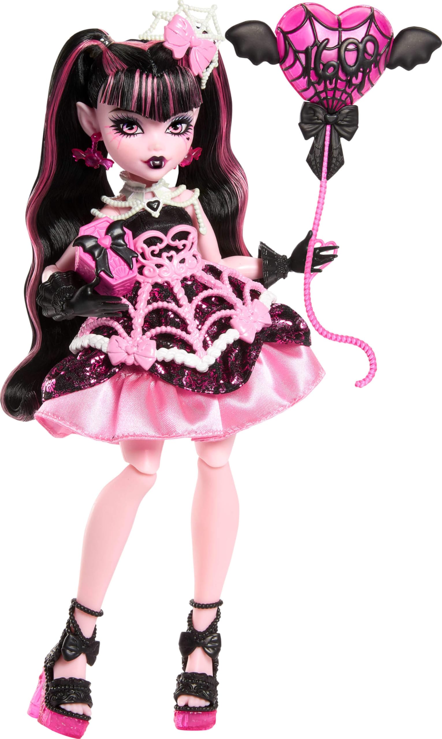 Boneca Monster High Scary Sweet Birthday Draculaura Com Acesso.