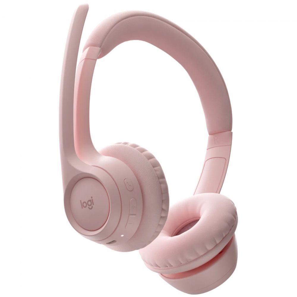 Headset Logitech Zone 300 Rosa Sem Fio 981-001411-c - Carrefour