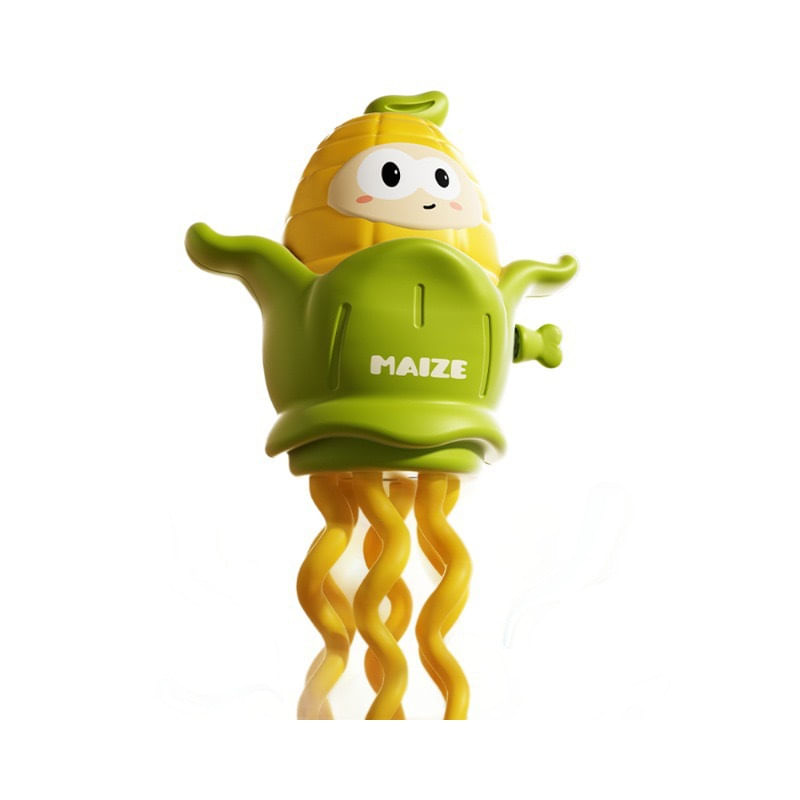 Brinquedo Wind-up Dancing Corn Cute Interactive Sem Bateria