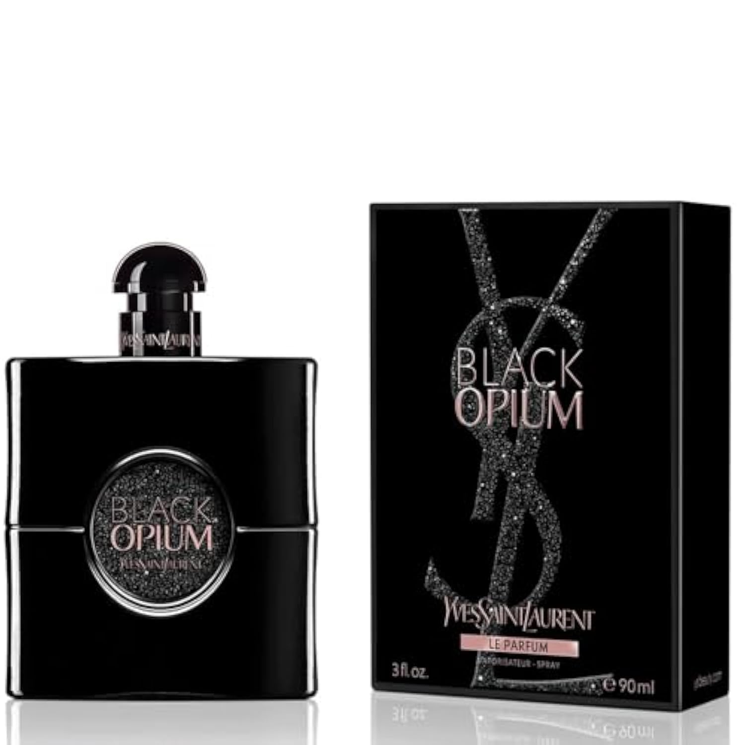 【迎春】イブサンローラン BLACK OPIUM 90ml Perfume Yves Saint Laurent Black Opium Le Parfum 90ml Para