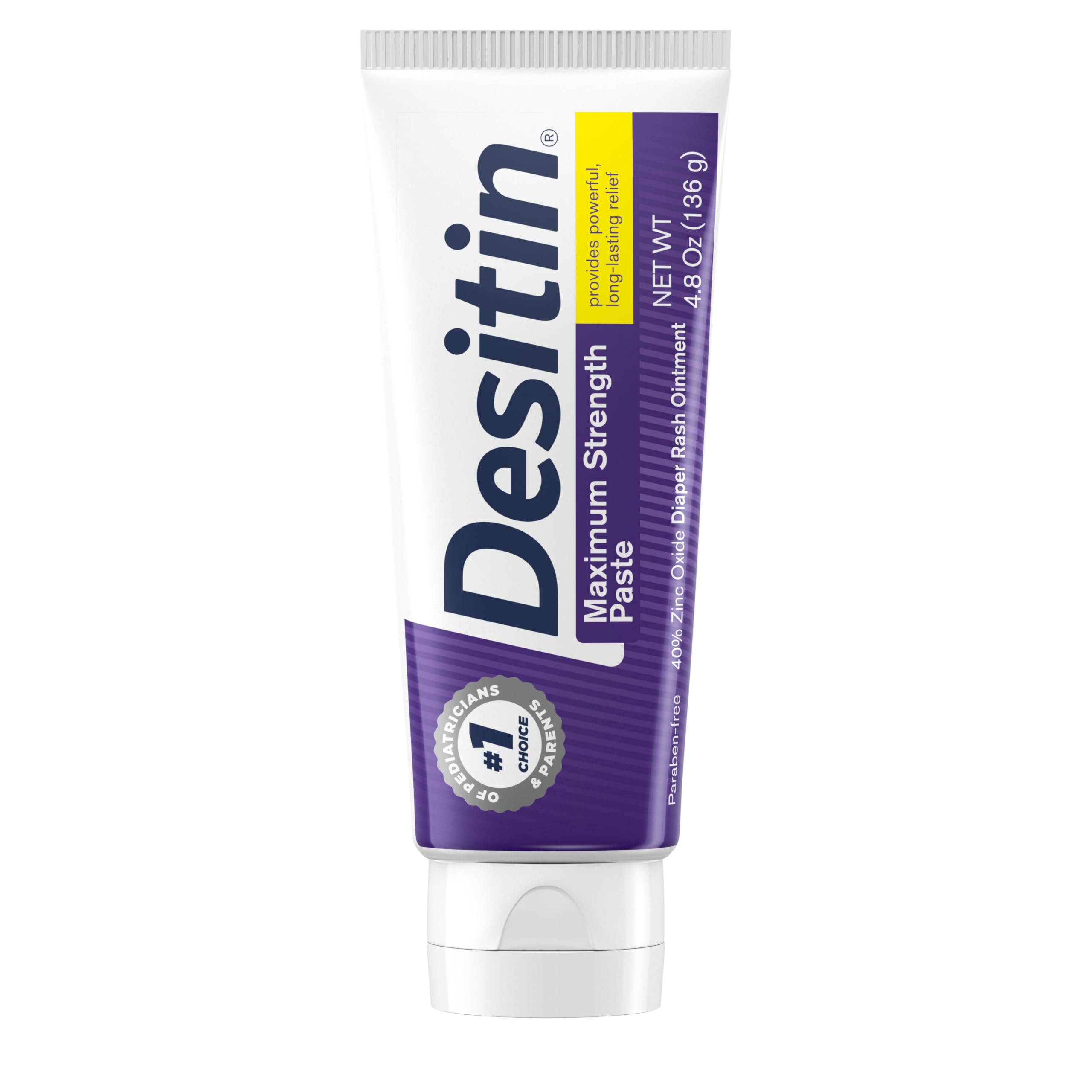 Creme Para Assaduras Desitin Maximum Strength 142g 40% De Zinco
