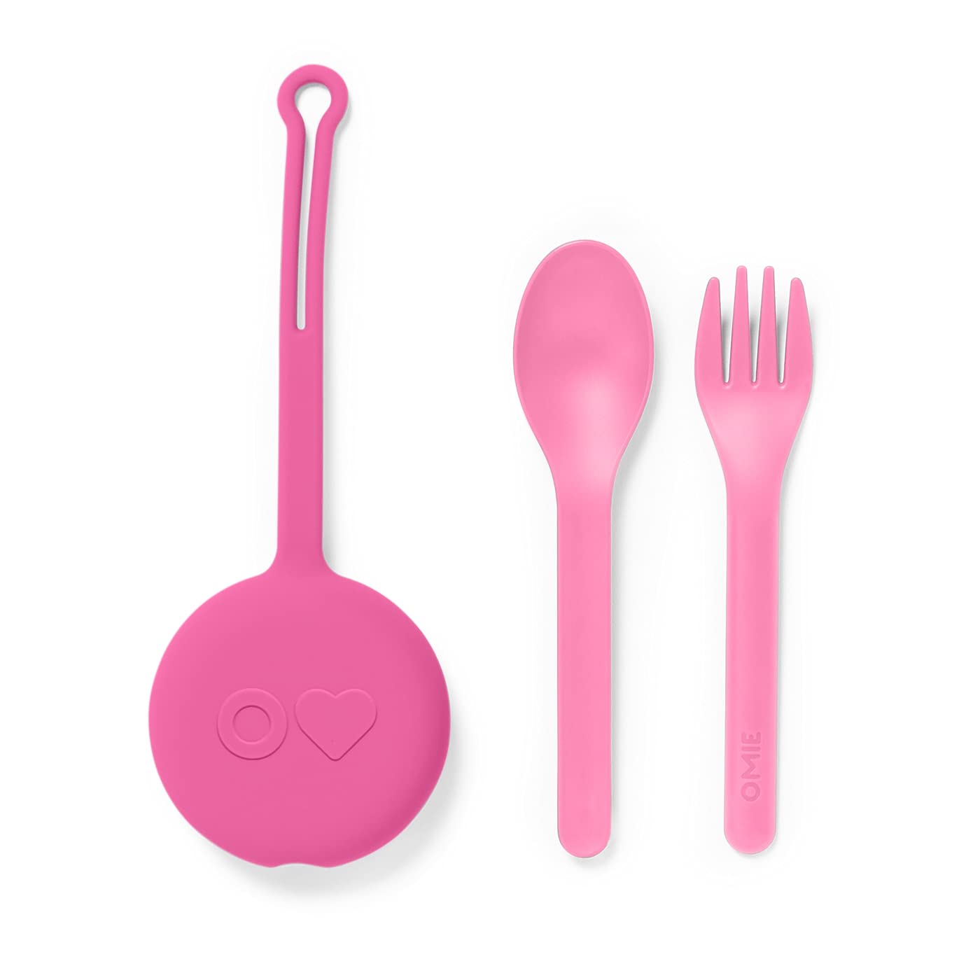 Conjunto De Utensílios Omie Omiebox Kids Com Estojo De 2 Peças De Plástico