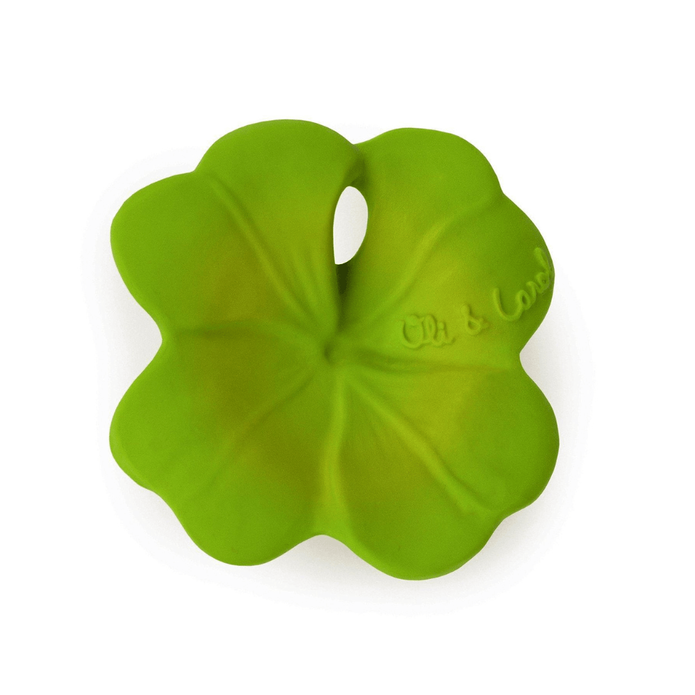 Teether Olí E Carol Eli The Clover 100% Borracha Natural
