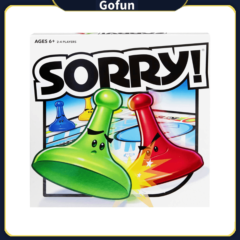 Jogo De Tabuleiro Sorry For Family Party Kids Com Tabuleiro E Cartas