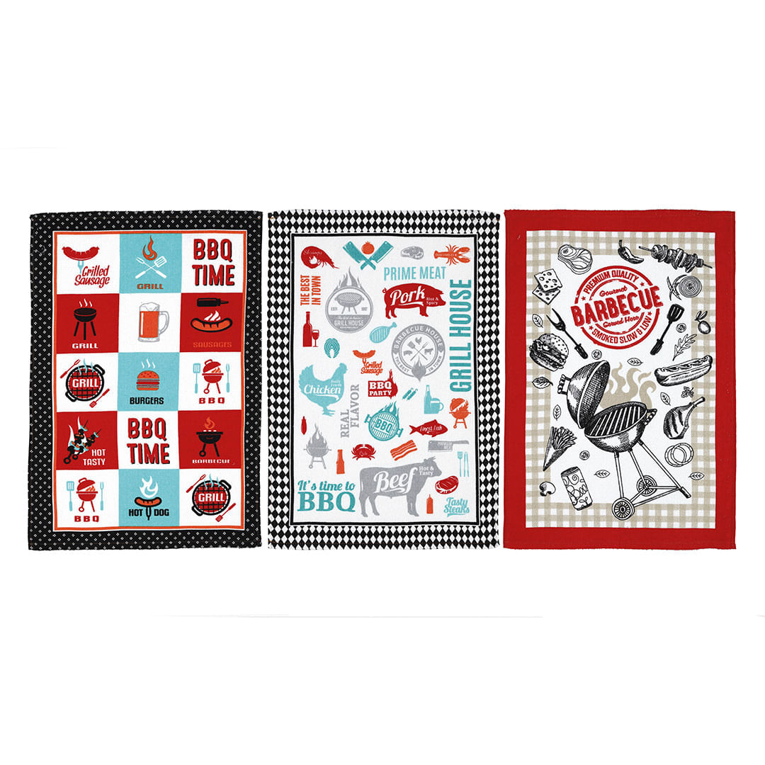 Pano De Prato Döhler Barbecue 45x65cm